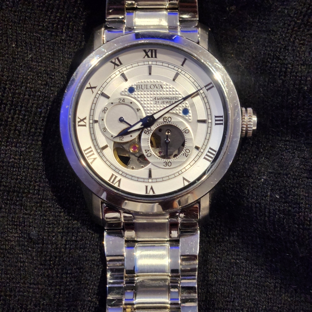 Men's BULOVA bva Series Self-winding Automatic Watch 96A118, 21 Jewels, 2011